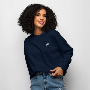 Sweat col rond écologique femme